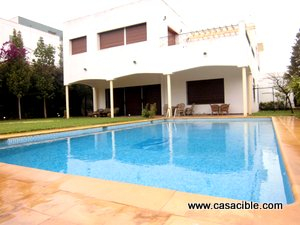 Location Villas - Immobilier Casablanca - Location Villa Casablanca